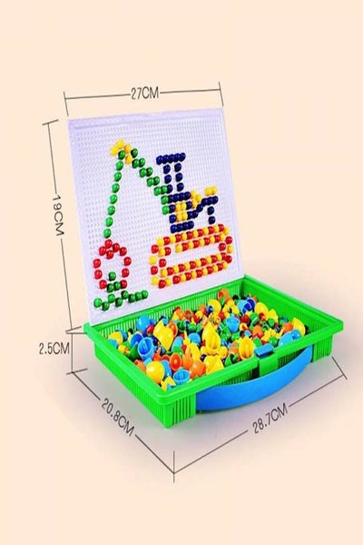 Mushroom Nail Combination Puzzle