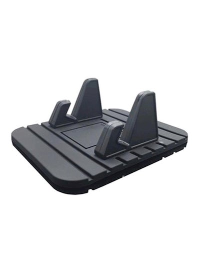 Universal Silicone Anti-Slip Car Phone Mount Gps Holder Black