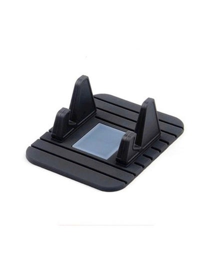 Universal Silicone Anti-Slip Car Phone Mount Gps Holder Black