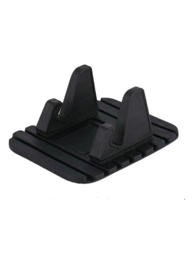 Universal Silicone Anti-Slip Car Phone Mount Gps Holder Black