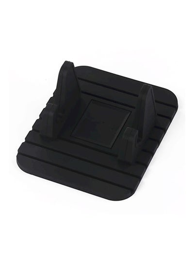 Universal Silicone Anti-Slip Car Phone Mount Gps Holder Black
