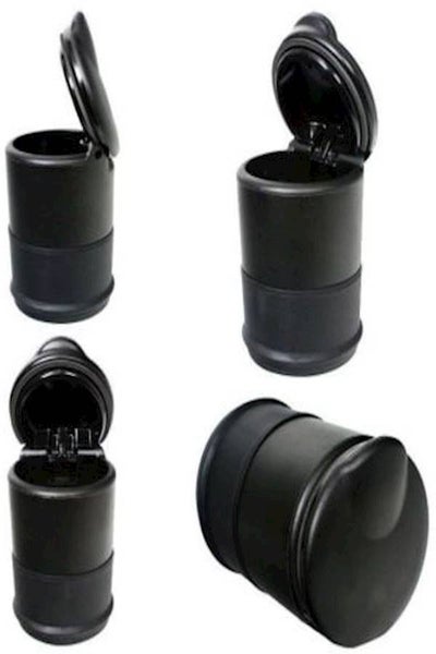 Portable Car Cigarette Ashtray Holder Cup Portable Tubular Smokeless Accessories Car Cigarette Ash Ashtray With Cap/Cover
