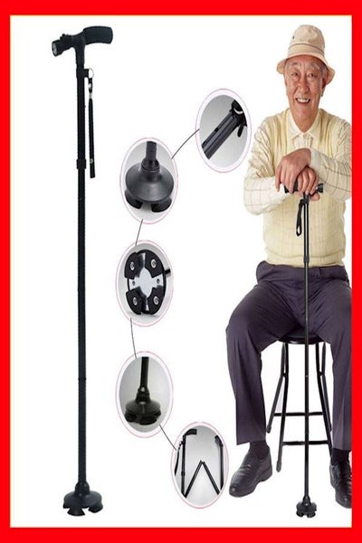 Foldable Magic Cane With LED Light