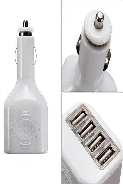 محول USB 4 منفذ ولاعة السجائر في السيارة