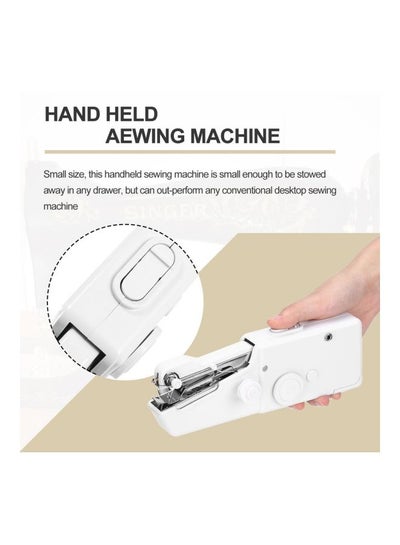 Handheld Sewing Machine White 21x7x3.5centimeter 153151 White