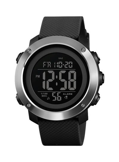 men PU Leather Digital Watch 1416