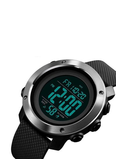 men PU Leather Digital Watch 1416