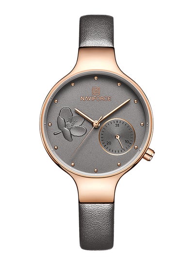 women Women's Leather Analog Watch NF5001