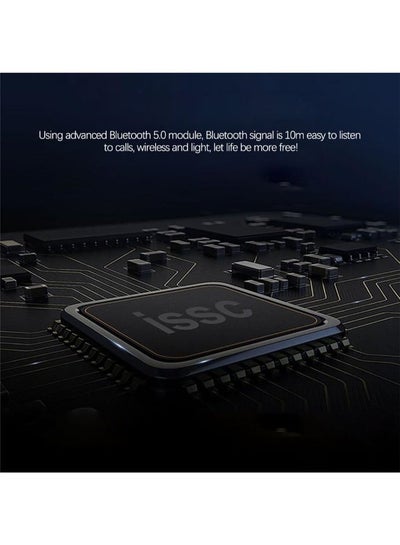 سماعة أذن لاسلكية i11 لنظامي التشغيل iOS وAndroid باللون الأبيض