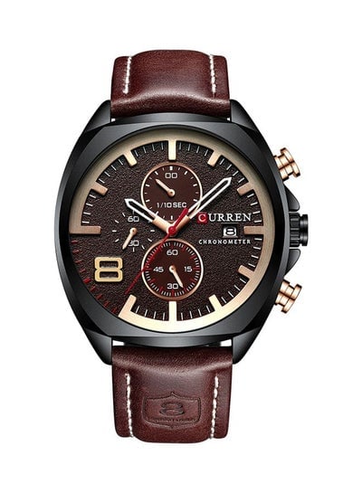 men Water Resistant Chronograph Watch 8324