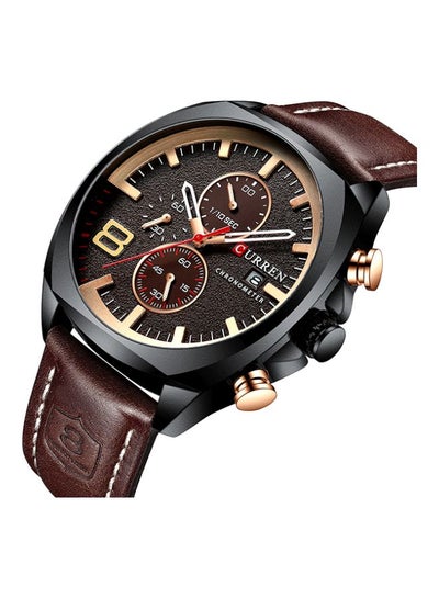 men Water Resistant Chronograph Watch 8324