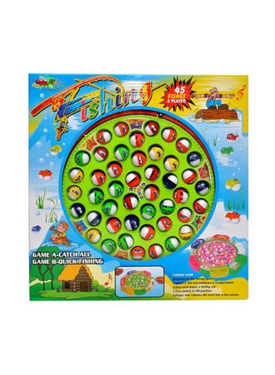 45-Piece Fishing Game Toy