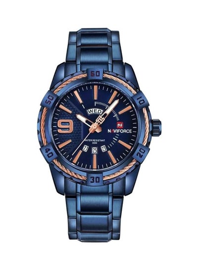 men Water Resistant Date Display Analog Quartz Watch nf9117