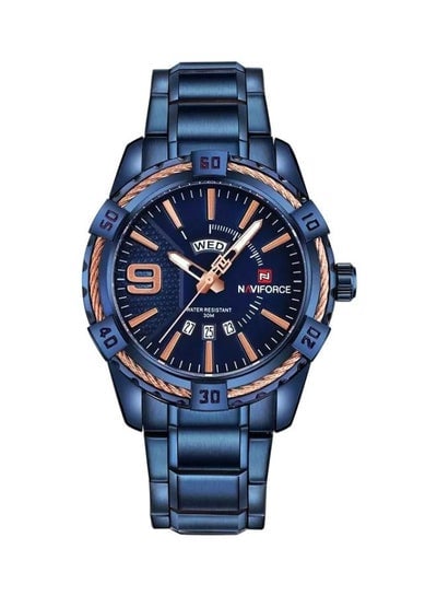 men Water Resistant Date Display Analog Quartz Watch nf9117