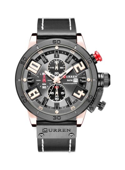 men Water Resistant Chronograph Watch WT-CU-8312-B