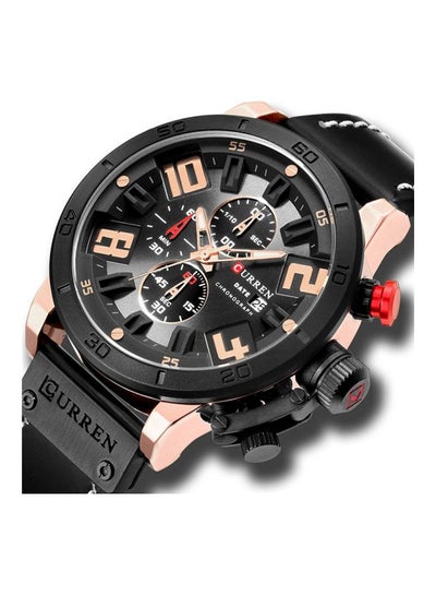 men Water Resistant Chronograph Watch WT-CU-8312-B