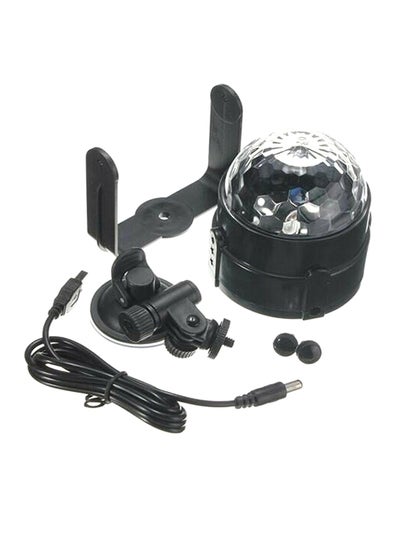 5V  Led Stage Lights Rotating Ball Black 13cm