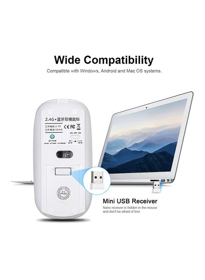 Wireless Bluetooth Optical Mouse Black