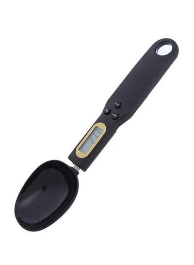 Mini Electronic Food Spoon Weight Scale With LCD Display Black