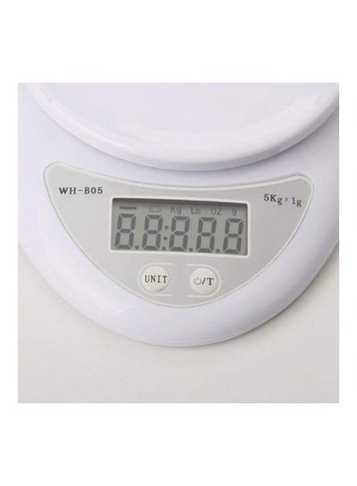 Digital Kitchen Scale White