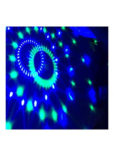 LED Disco Ball Light Black/Clear 15x10x10cm