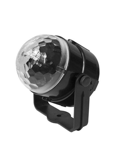 LED Disco Ball Light Black/Clear 15x10x10cm