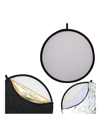 5-In-1 Foldable Reflector Board 80cm Gold/White/Black