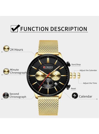 Men's Sports Chronograph Quartz Watch 8340