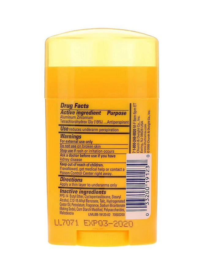 Arm & Hammer UltraMax Powder Fresh Antiperspirant Deodorant Orange 28grams