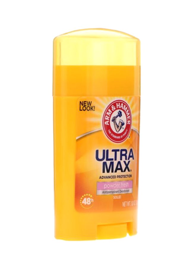 Arm & Hammer UltraMax Powder Fresh Antiperspirant Deodorant Orange 28grams