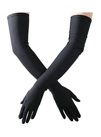 Protective Cotton Full Hand Arm Sleeves Gloves 30 x 20 x 1cm