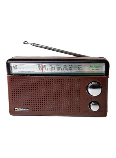 3-Band Battery Operated FM/MW/SW Radio RF-562DD Black/Noir