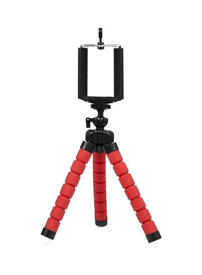Mini Flexible Tripod For Smartphones/Camera Red/Black