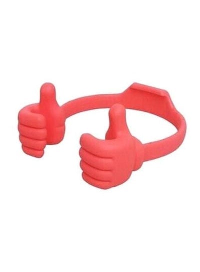 حامل الهاتف المحمول Thumb OK باللون الأحمر