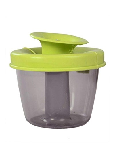6-Piece Pop Up Spice Rack Set Black/Green