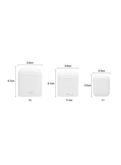 i11 Bluetooth In-Ear Earphones With Charging Box White