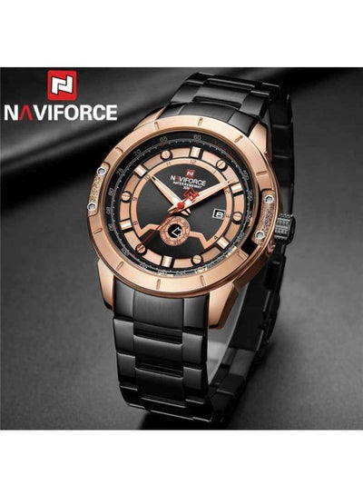men Stainless Steel Analog Watch NF9166 RG/B