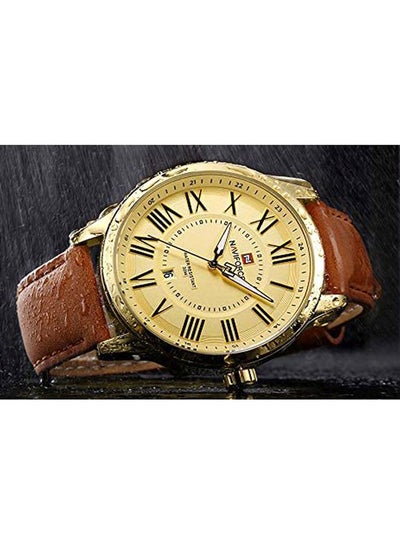 men Water Resistant Analog Watch NF9126