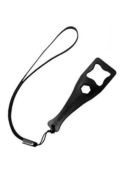 Wrench Spanner Tool With Safety Rope For Gopro Camera Mount Black