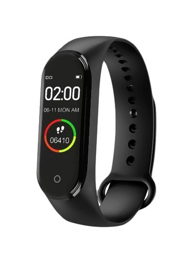 M4 Waterproof Fitness Tracker Black