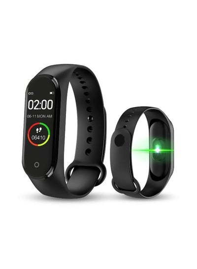M4 Waterproof Fitness Tracker Black