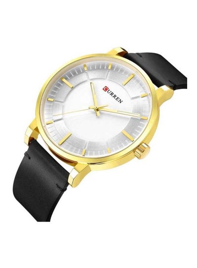men Leather Watch M-8332-3