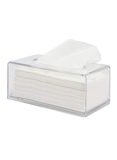 Tissue Box Clear 22x12x9centimeter