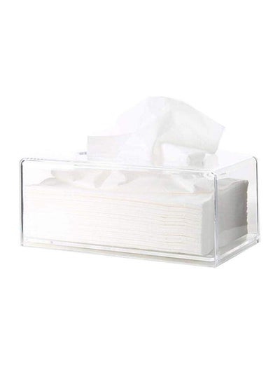 Tissue Box Clear 22x12x9centimeter