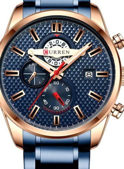 Men's Water-Resistant Chronograph Watch 8352 - 47 mm - Blue