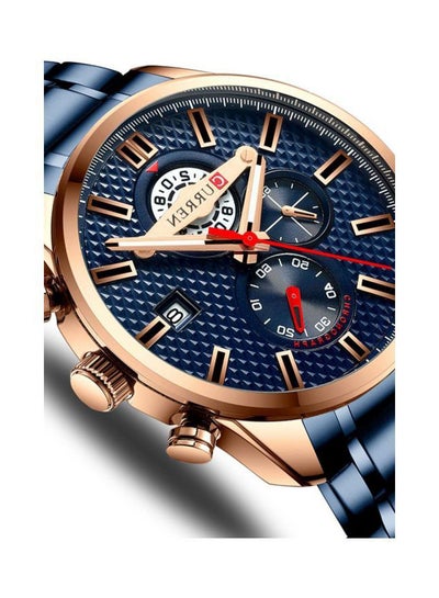 Men's Water-Resistant Chronograph Watch 8352 - 47 mm - Blue