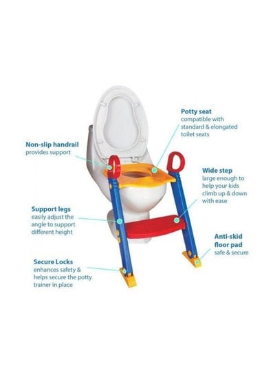 Step Stool Ladder Potty Trainer Seat