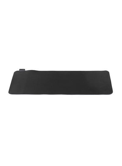 RGB Backlight Luminous Mouse Pad Black