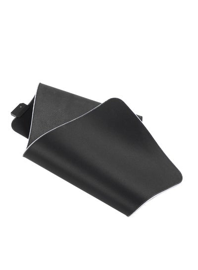 RGB Backlight Luminous Mouse Pad Black