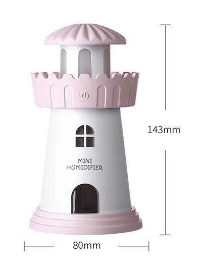 Light House Usb Air Humidifier 12W Pink/White
